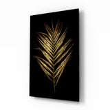 Feather Glass Wall Art