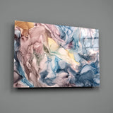 Abstract Depth Glass Wall Art