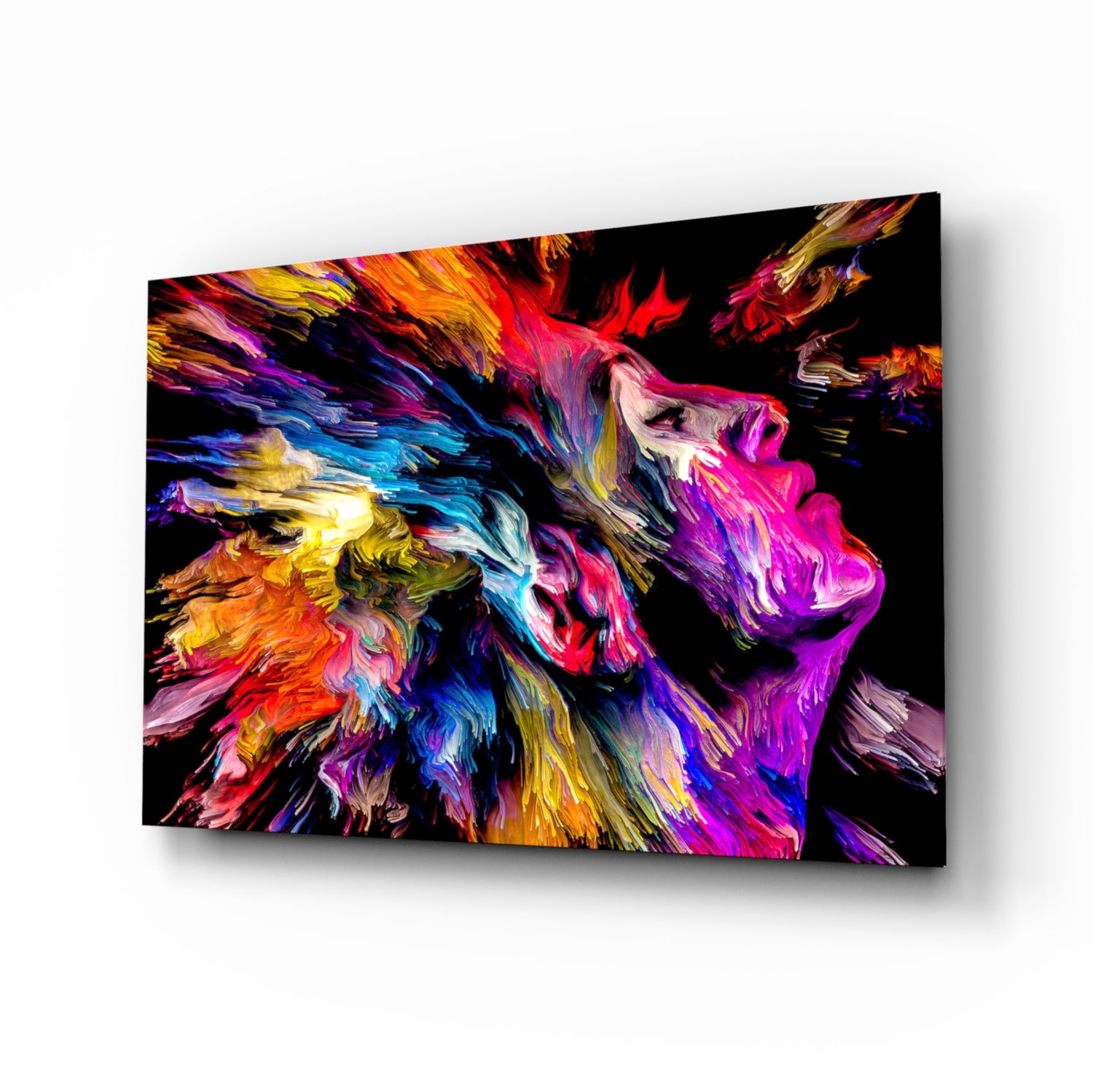 Colorful Thoughts Glass Wall Art