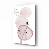 La Dolce Vita Glass Wall Art