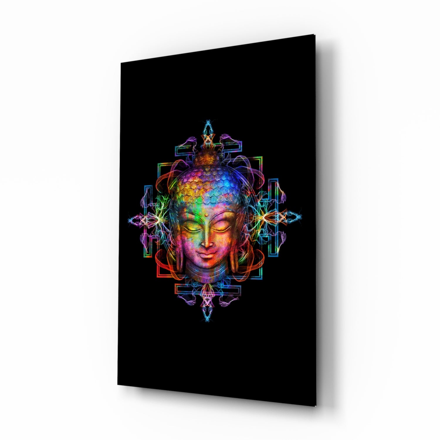 Buddha Glass Wall Art