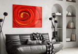 Cycle of Red Glass Wall Art