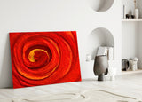 Cycle of Red Glass Wall Art