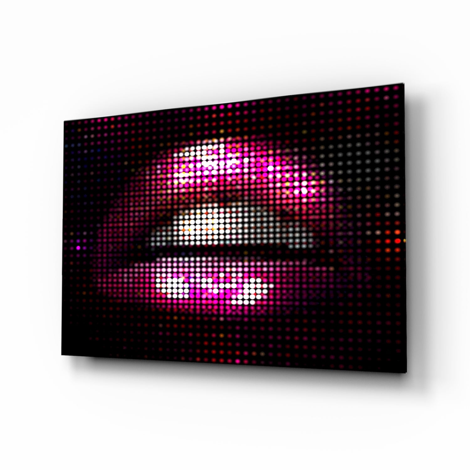 Lip Glass Wall Art