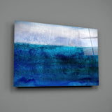 Shade of Blue Glass Wall Art