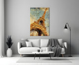 Eiffel Tower Glass Wall Art