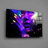 Neon Glass Wall Art