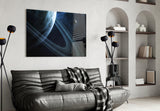 Space Glass Wall Art