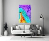 Colors Glass Wall Art