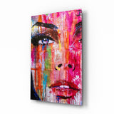 Women's Glass Wall Art