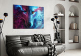 Wolf Glass Wall Art