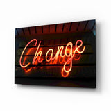 Change Glass Wall Art