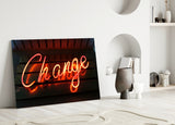 Change Glass Wall Art