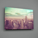 New York City Glass Wall Art