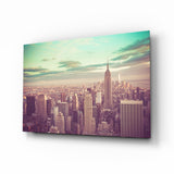 New York City Glass Wall Art