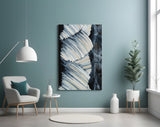 Abstract Glass Wall Art