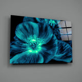 Malvales Flower Glass Wall Art