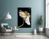 Flower Glass Wall Art