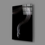 Snake Glass Wall Art