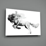 Horse Glass Wall Art