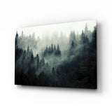 Landscape of Darkness Glass Wall Art