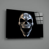 Skull Glass Wall Art