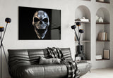 Skull Glass Wall Art