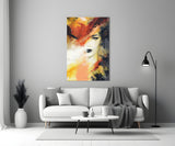 Women's Glass Wall Art