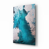 Colors of Abstraction Glass Wall Art