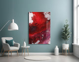 Colors of Abstraction Glass Wall Art