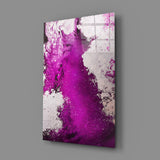 Colors of Abstraction Glass Wall Art