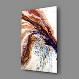 Abstract Glass Wall Art