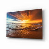 Sunset Glass Wall Art