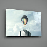 Balloon Heads Glass Wall Art