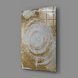 Abstract Loop Glass Wall Art