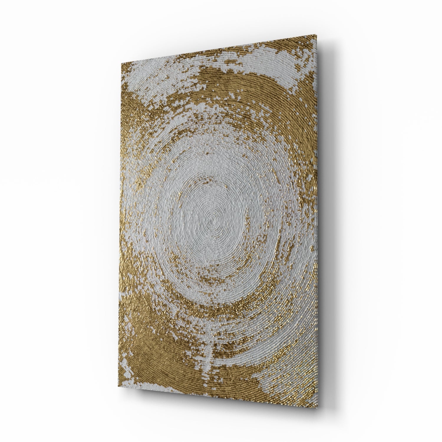 Abstract Loop Glass Wall Art