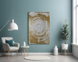 Abstract Loop Glass Wall Art