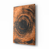 Abstract Loop Glass Wall Art