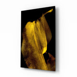 Yellow Story Glass Wall Art