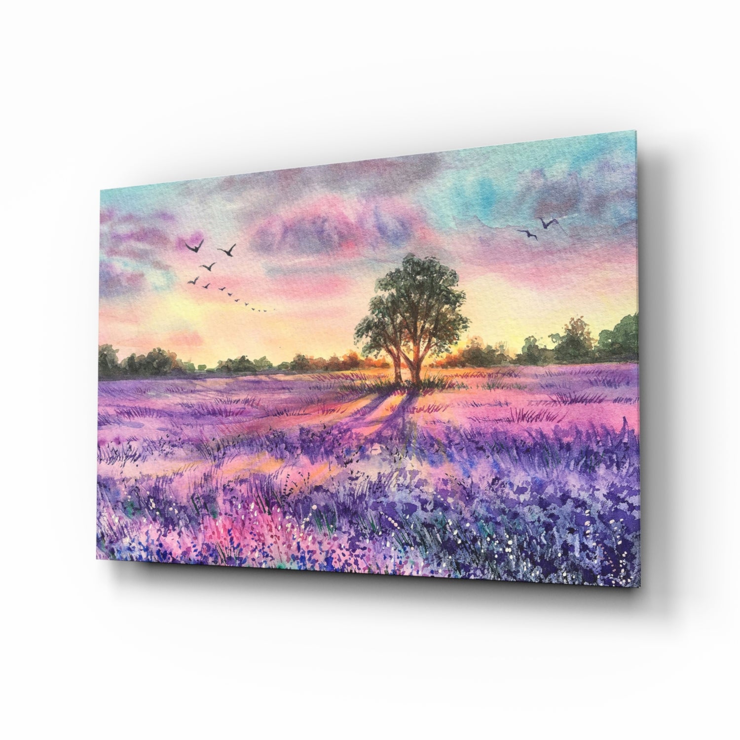 Tranquility Glass Wall Art