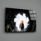 Astronaut Glass Wall Art