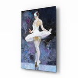 Ballerina Glass Wall Art