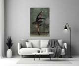 Ballerina Glass Wall Art