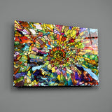 Colorful Mosaic Glass Art