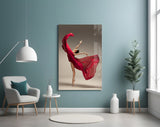 Ballerina Glass Wall Art