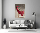 Ballerina Glass Wall Art