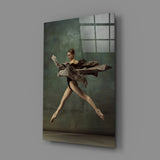 Ballerina Glass Wall Art