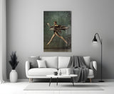 Ballerina Glass Wall Art