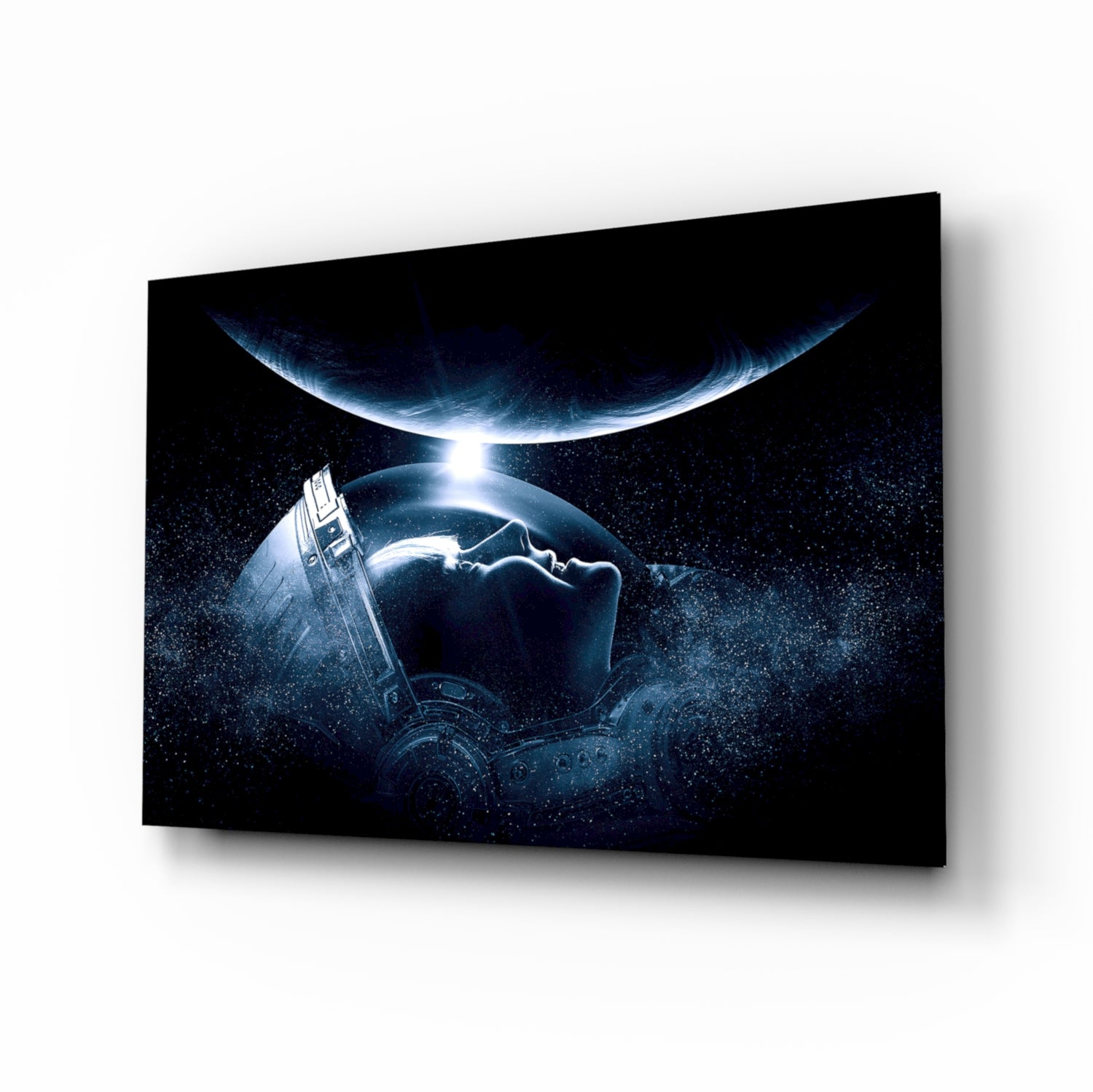 Astronaut's Look Glass Wall Art