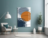 Chaotic Glass Wall Art